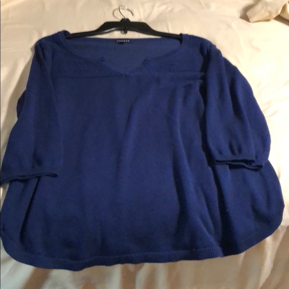 Hannah blouse 3/4 sleeve - Picture 1 of 5